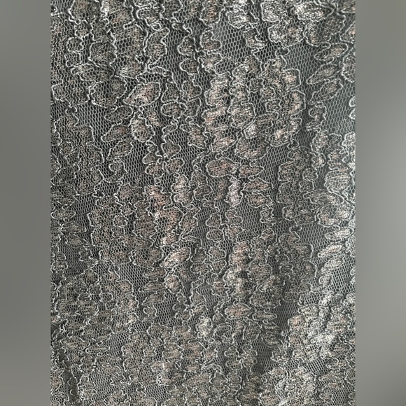 NIGHT WAY COLLECTIONS Black Lace Embroidered One Shoulder Mini Dress - Picture 4 of 5